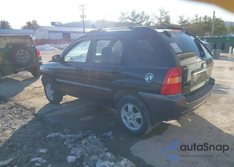 2008 Kia Sportage Lx z USA, uszkodzony, nr VIN KNDJF724987516811
